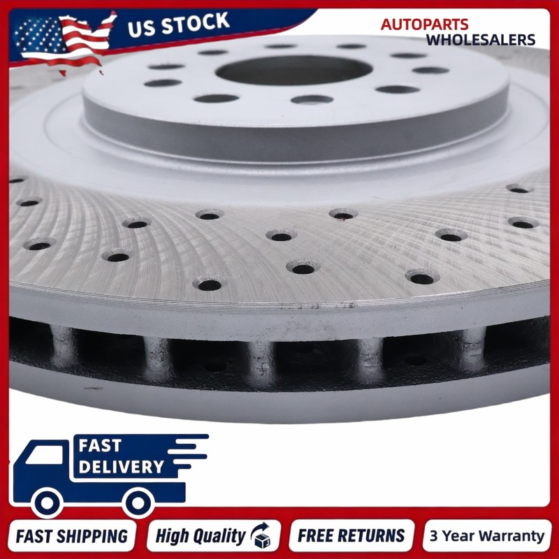 4x High-Quality Front Rear Brake Rotor For 2017-22 Maserati Ghibli Quattroporte gallery