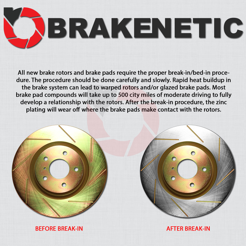 F&R BRAKENETIC Sport Slotted Brake Rotors + Ceramic Pads 36.47036.52 gallery