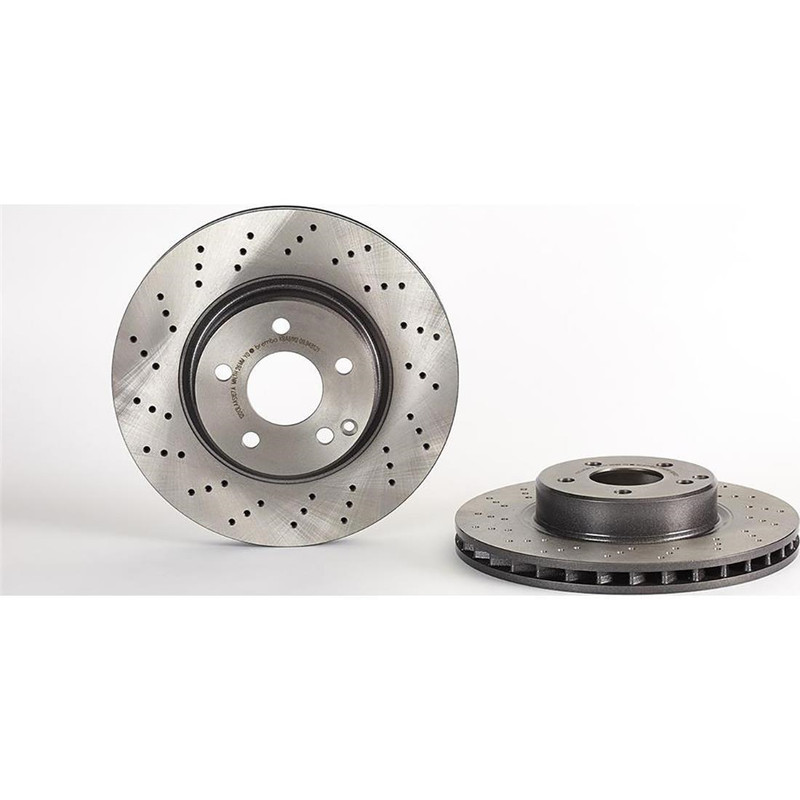 Brembo High Performance OE Front Brake Rotors Set For Mercedes-Benz SL500 2003 gallery