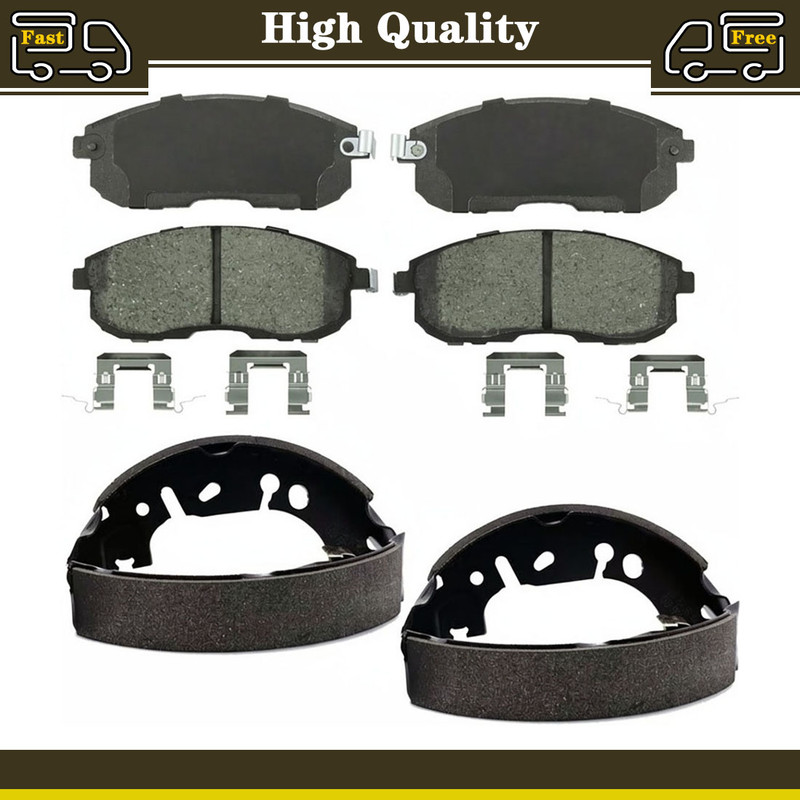 OEM Front Pads & Rear Shoes For 2013-2019 Nissan Sentra Warranty
