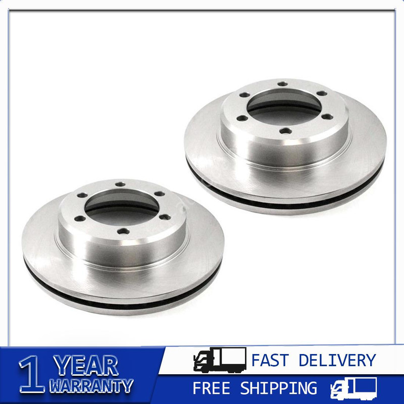 Rear Disc Brake Rotor 2PCS For 1979-1980 International Harvester 1924 S 6 Hole