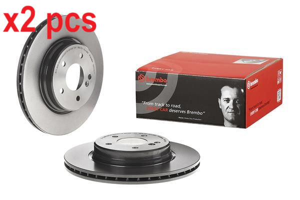 X2 PCS L&R SIDES BRAKE DISC 09.A742.11