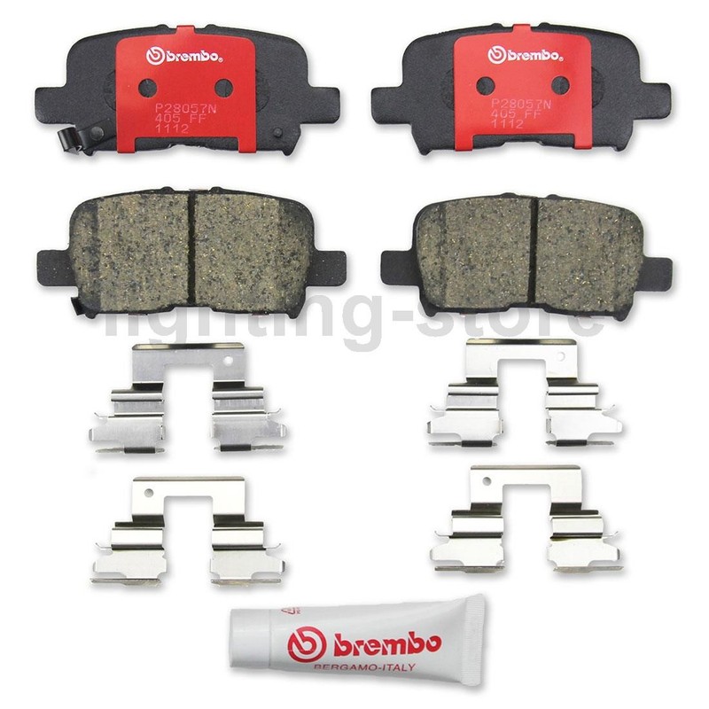 Front+Rear Brake Pads and Disc Rotors full set Fits Honda Pilot 3.5L gallery