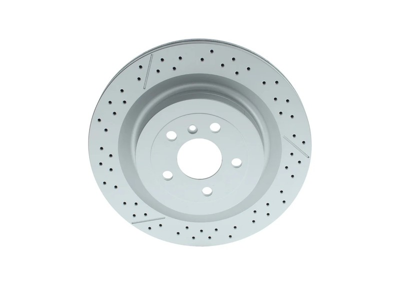 2x Brake Discs Pair Vented fits MERCEDES ML63 AMG W166 5.5 Rear 11 to 15 345mm gallery