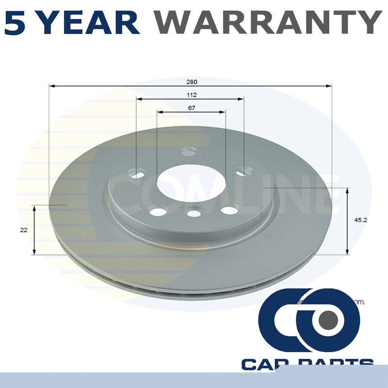 Brake Disc Front CPO Fits Mini Cooper 2014- One 2014- + Other Models #1