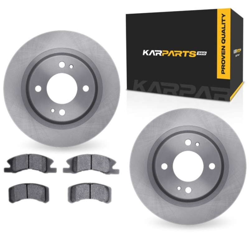 For Mitsubishi Mirage G4 2017 2018 2019 2020 Brake Rotor Set