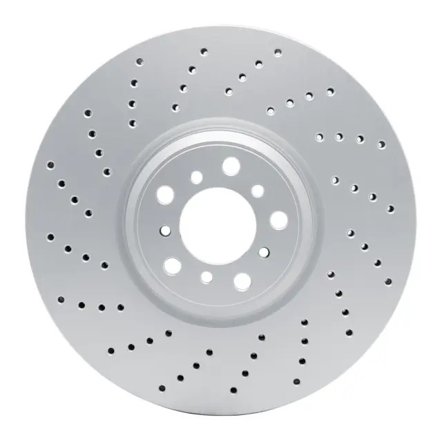 Genuine DYNAMIC FRICTION DFC GEOSPEC Coated Rotor - Drilled 624-31154D gallery