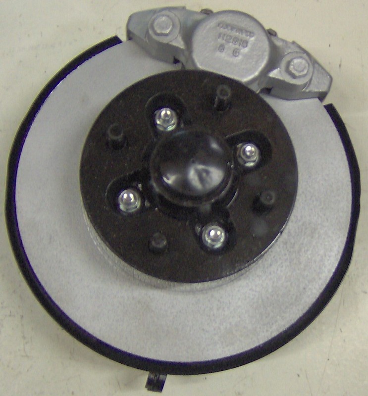 MGB RIGHT HAND/LEFT HAND FRONT SWIVEL AXLES/CALIPERS/ROTORS '62 - '80 K389 gallery