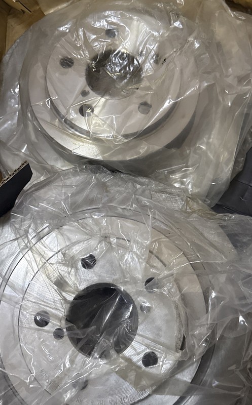 (2) For Subaru Outback 2000-2004 DFC 600-13032 Premium Solid Rear Brake Rotor