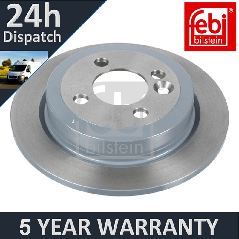 Fits Mini Cooper One 1.4 1.6 D 2.0 One Febi Rear Brake Discs 34216774987