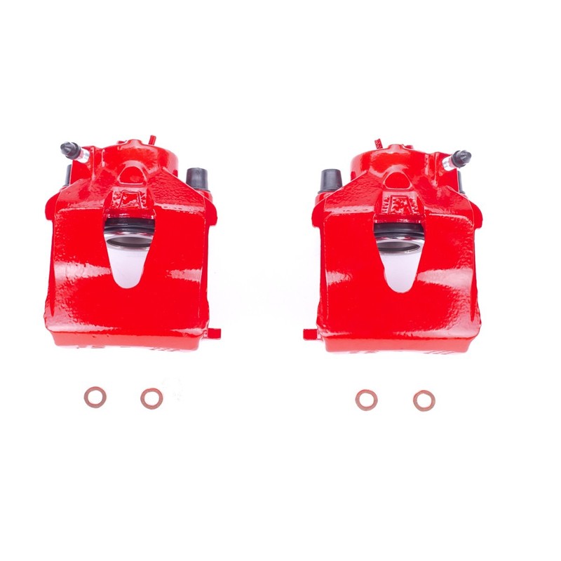 Powerstop Extreme Front Rear Discs & Calipers & Pads Kit for Beetle Golf Jetta gallery