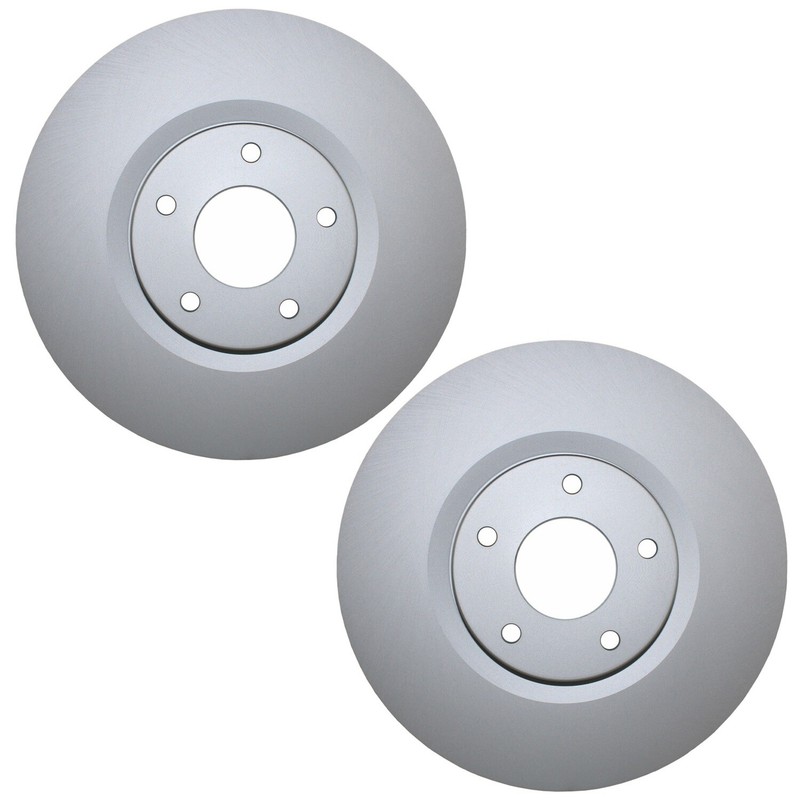 Bison Performance Pair 2 Front Coat 320mm Brake Rotors for EX35 Q70 370Z Maxima