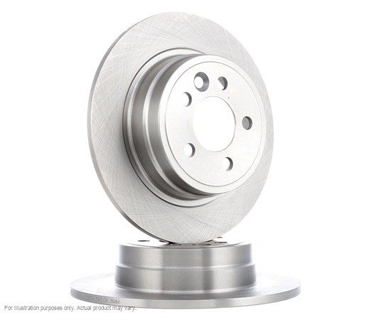 2X APEC Rear Brake Discs for MG ZT- 2001-05 280mm Solid SDK6155 gallery