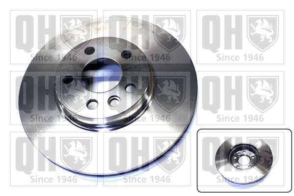2x Brake Discs Pair Vented fits VW CARAVELLE Mk4 2.8 Front 00 to 03 313mm Set QH gallery