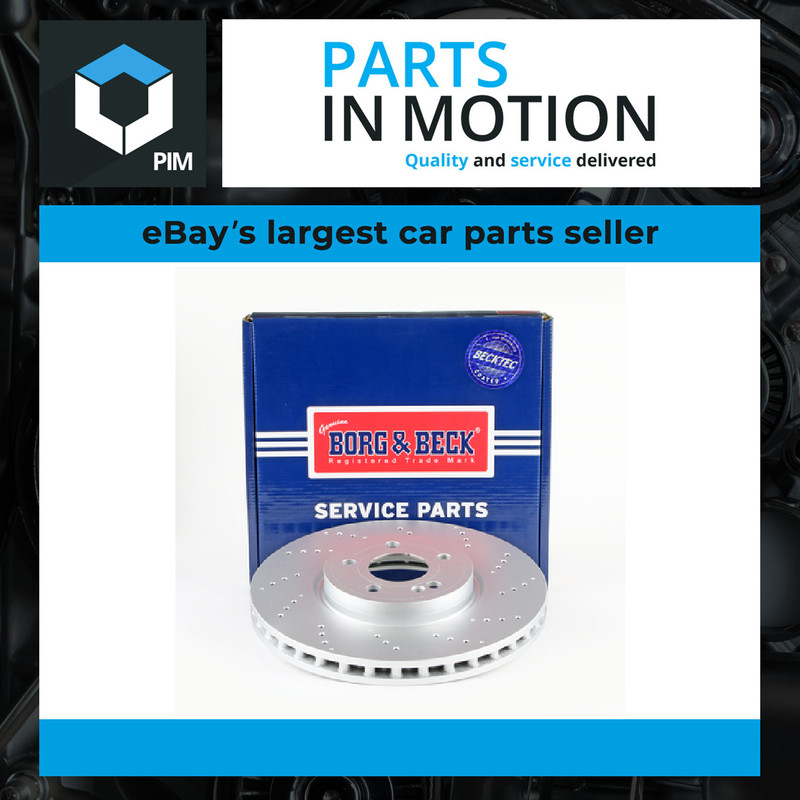 2x Brake Discs Pair Vented fits MERCEDES B250E W247 1.4 Front 2020 on 330mm Set