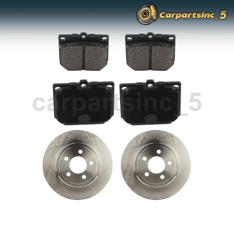 For Toyota Pickup 1974-1983 Front Rotor and Brake Pad Kit Magma