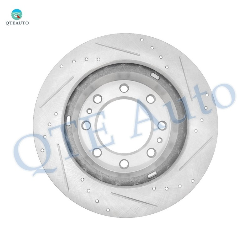 Front Drilled Slotted Disc Brake Rotors For 2007 GMC Sierra 2500 HD Classic gallery