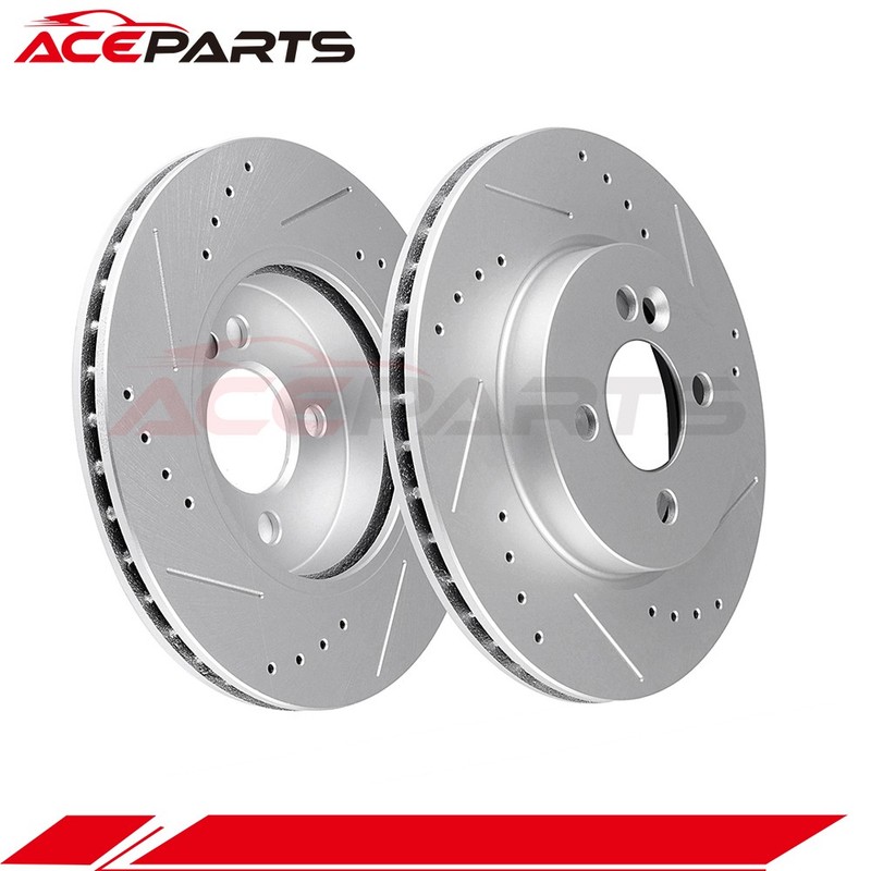 FRONT BRAKE ROTORS FOR 2007 2008 2009 2010 2011 2012 2013 2014-2016 MINI COOPER