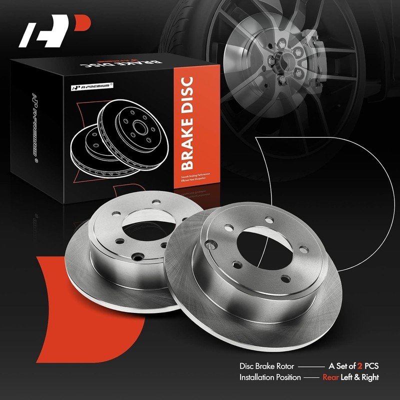 31 Inch Rear Solid Disc Brake Rotors for Chrysler Dodge Jeep Mitsubishi Models gallery