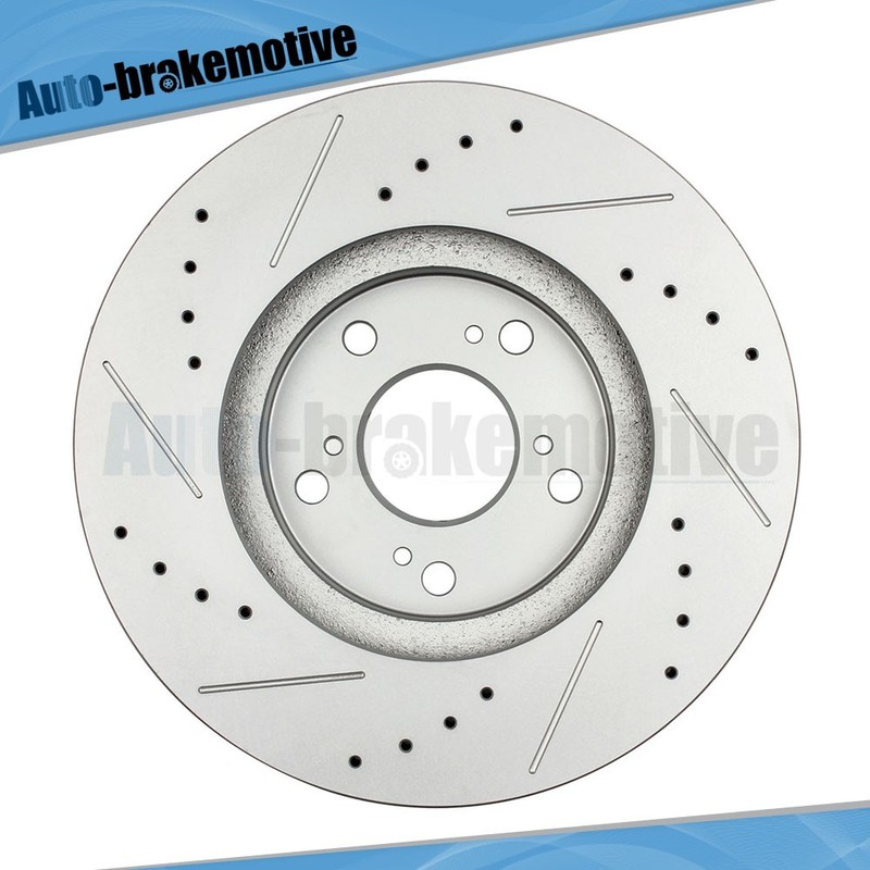 FOR ACURA CL MDX TL TSX HONDA ACCORD ODYSSEY PILOT DRILLED FRONT BRAKE ROTORS gallery