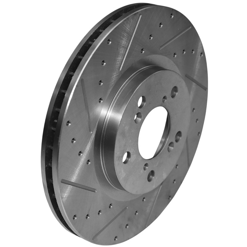 320mm Front Drilled & Slotted Disc Brake Rotors for 2006-2014 Honda Ridgeline gallery