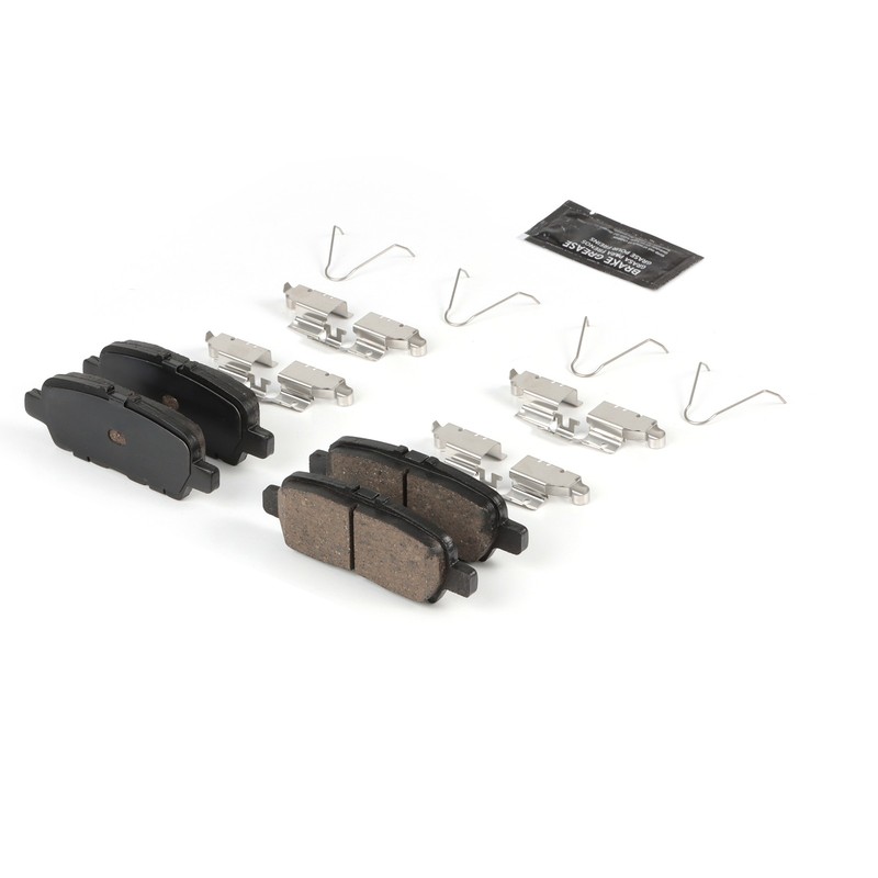 Rear Brake Rotors & Ceramic Brake Pads w/Hardware for 2015-2023 Nissan Altima gallery