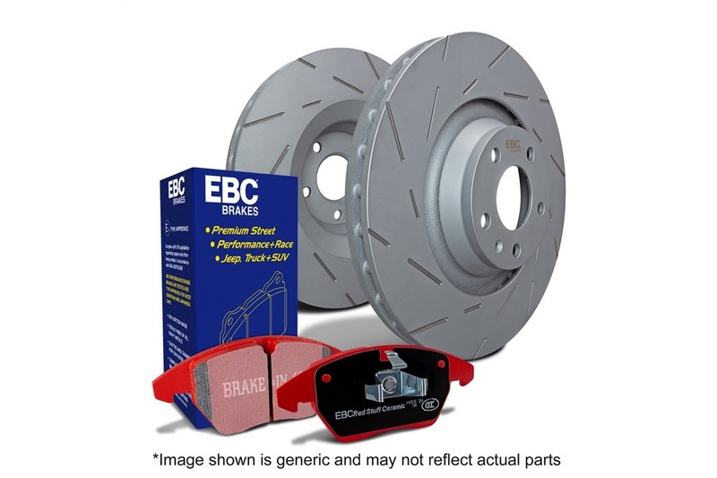 EBC Rear S4 Kit Redstuff & USR Rotor for Subaru Impreza WRX STI 2008-2017 EJ257