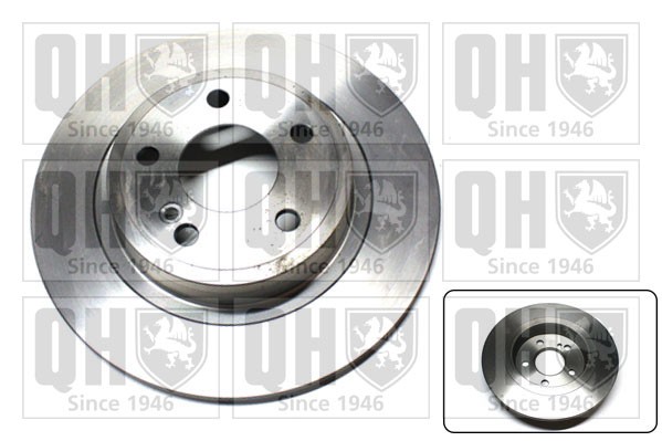 2x Brake Discs Pair Solid fits MERCEDES GLA180 X156 1.6 Rear 2015 on M270.910 QH gallery