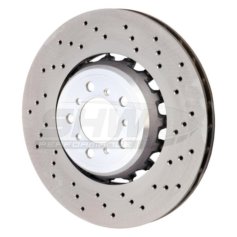 For BMW M2 16-20 SHW Performance Drilled Front Passenger Side Brake Rotor