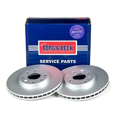 Borg & Beck Front 1x Brake Disc Fits Vauxhall Combo Corsa Meriva 9196050 gallery