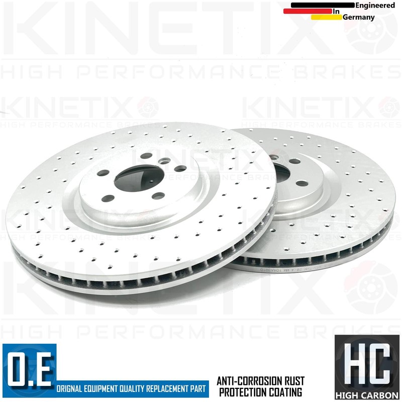 FOR MINI CLUBMAN COOPER S JCW F54 FRONT BRAKE DISCS CERAMIC PADS SENSOR 360mm gallery