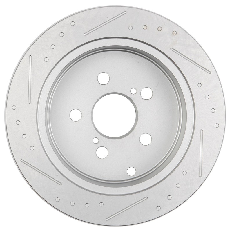 Front Rear Slotted Brake Rotors For 2000-2010 Scion Pontiac Vibe Toyota Celica gallery