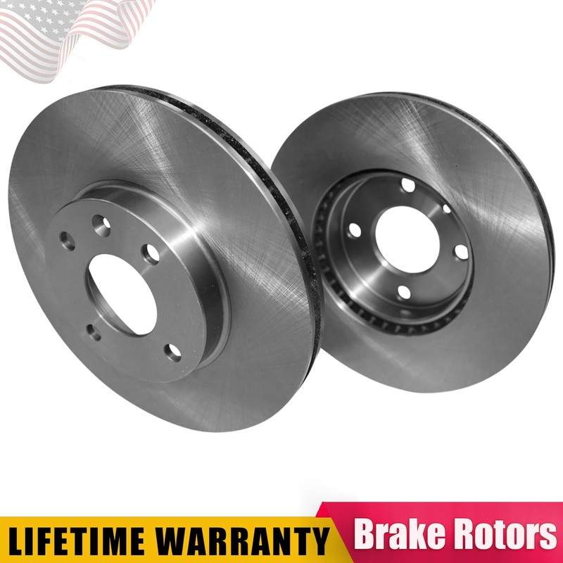 256mm Front Disc Brake Rotors for Chevrolet Spark 2016 2017 2018 2019-2022 Pair