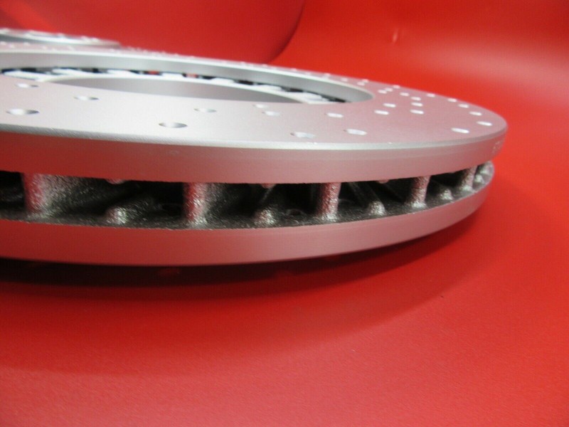 Maserati Levante S front brake rotors 2pcs TopEuro #208 PREMIUM QUALITY gallery