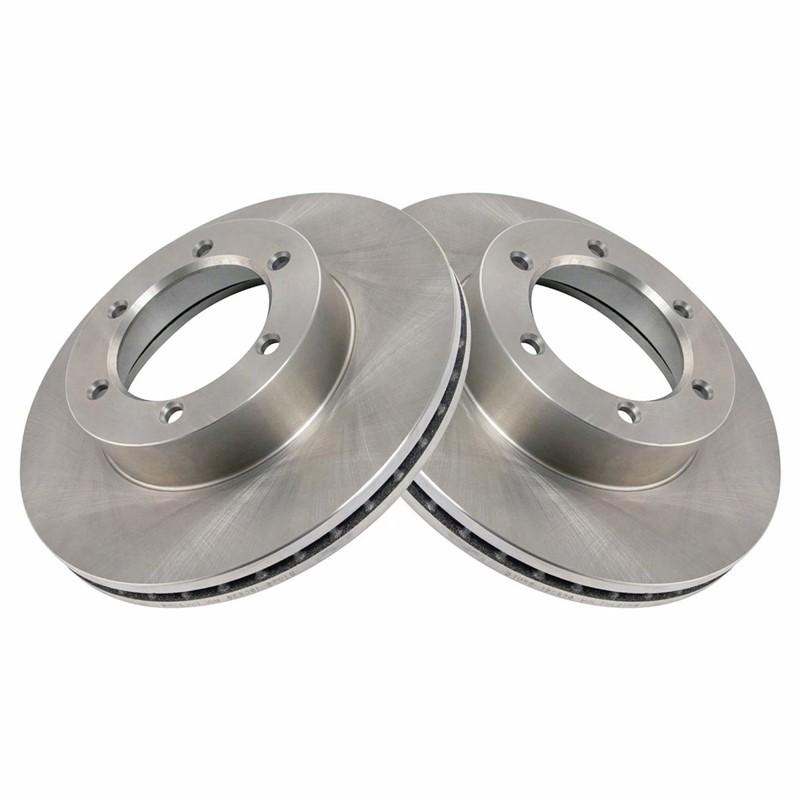TRQ Disc Brake Rotor Front Pair Set for Toyota 4Runner T100 New gallery
