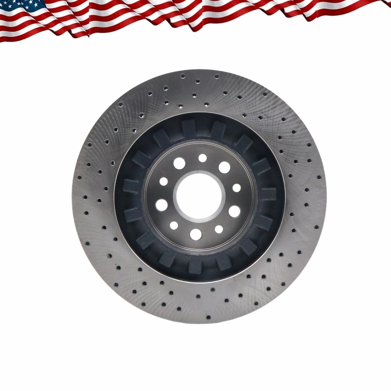 2x High-Quality Front Brake Disc Fits Maserati Ghibli Quattroporte Brake Rotors gallery
