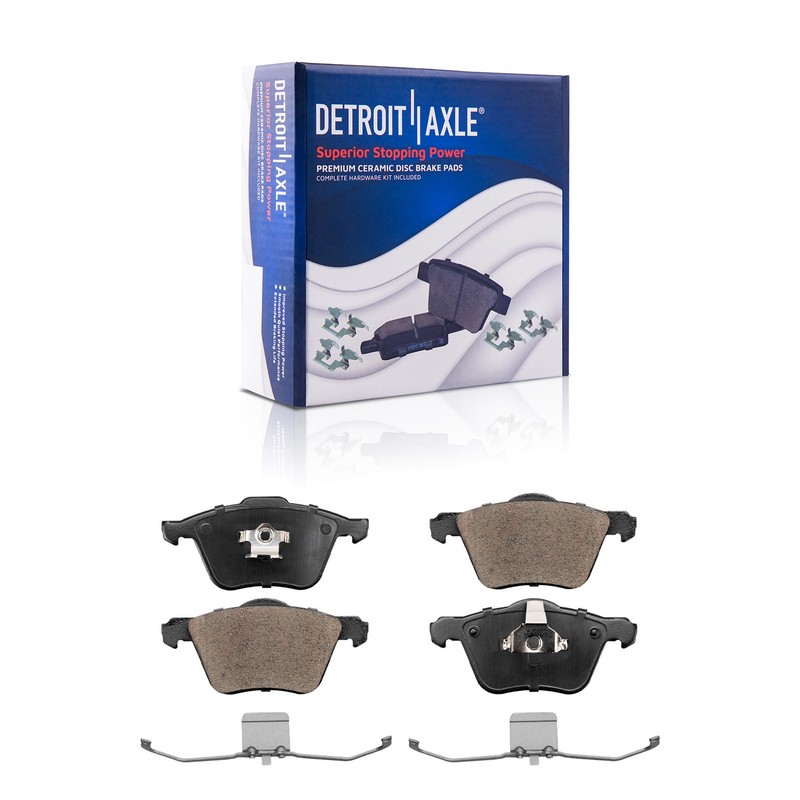 5-Lug Front Brake Pads Rotors for 2003-2014 Volvo XC90 gallery
