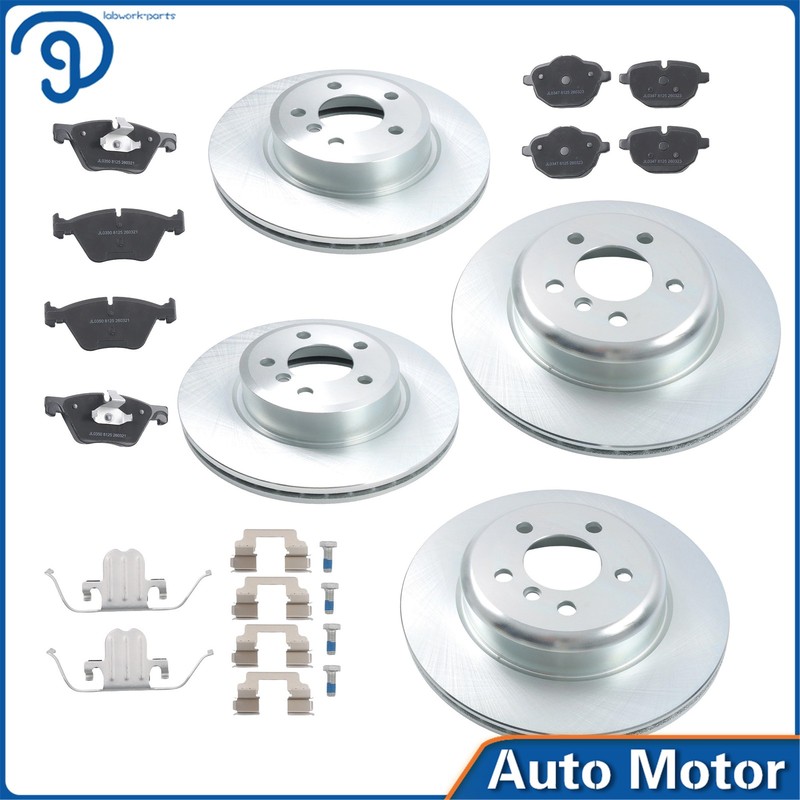 Front & Rear Disc Brake Rotors & Brake Pads For BMW F10 528i 528i xDrive gallery