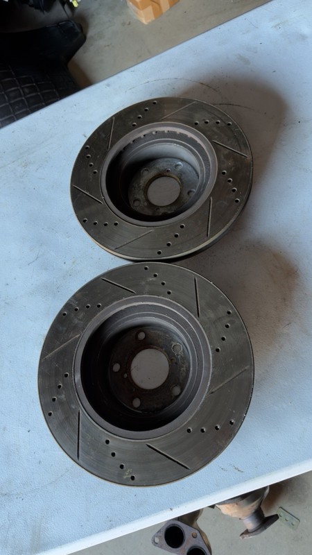 13-20 Subaru BRZ Scion FRS Toyota 86 GT Drilled and Slotted Rotors Rotor 2