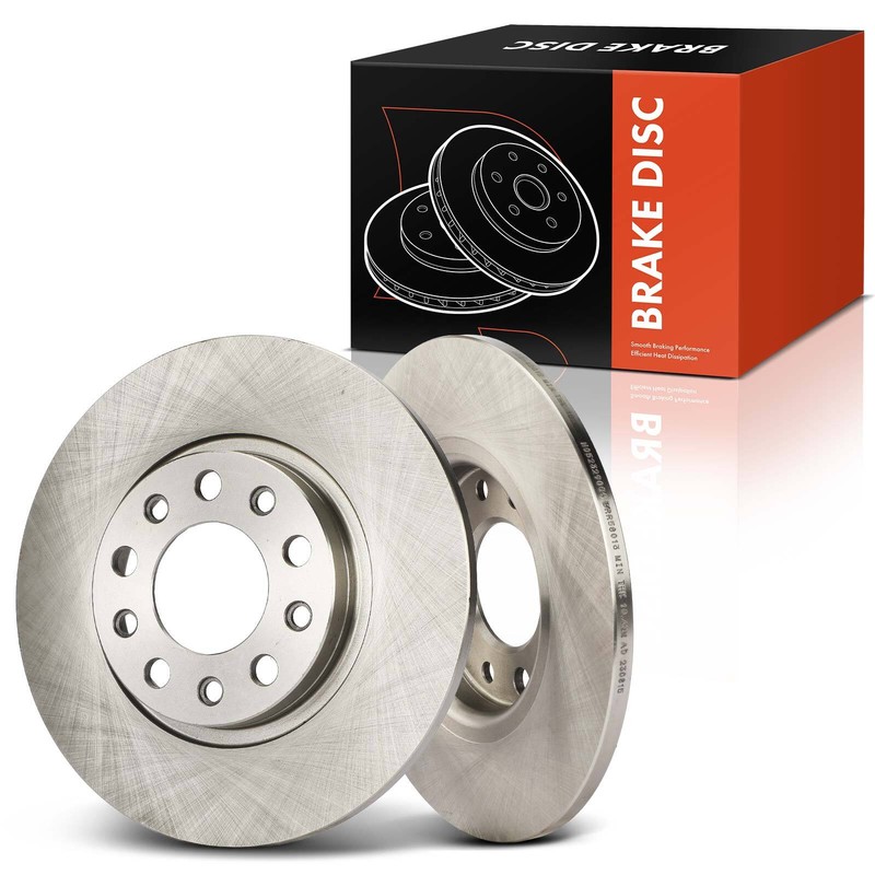 2xRear Side Disc Brake Rotors for Chrysler 200 2015-2017 Jeep Cherokee 2014-2022