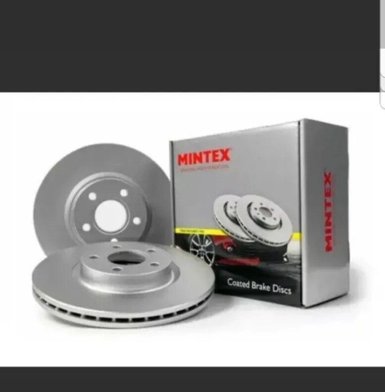 Mintex MDC1688C Brake Discs Rear Peugeot Citroen