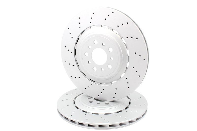 FOR BMW M4 COMPETITION M X-DRIVE G83 REAR LEFT RIGHT BRAKE DISCS PAIR 370 MM gallery