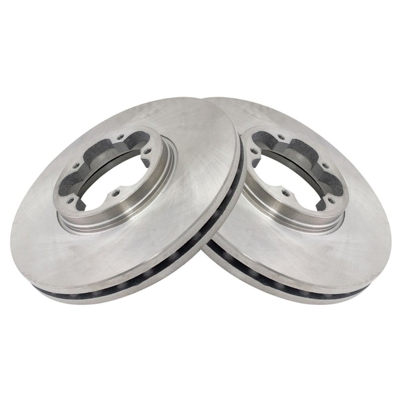 Front Semi Metallic Brake Pads & Disc Brake Rotors Kit for Ford Transit Van New gallery