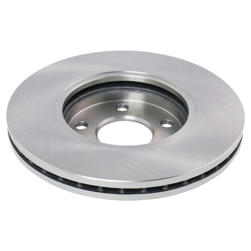 TRQ Front Semi Metallic Brake Pad & Rotor Kit w/Fluids for Chevy Malibu Pontiac gallery
