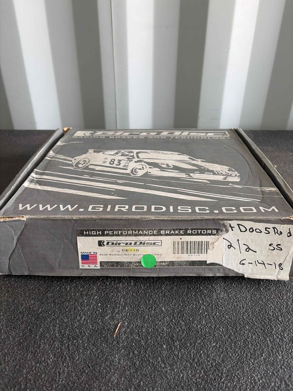 GiroDisc D2-110 Ferrari 360 CS F430 Scuderia Rear Replacement Rings