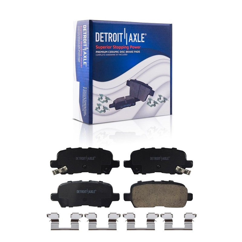 REAR Disc Brake Rotors Rotor & Ceramic Pads for 2011 2012 Chevrolet Chevy Impala gallery