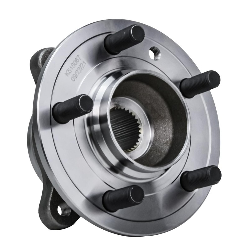 Front Drilled Rotor Ceramic Brake Pad Wheel Hub & Bearing for Land Rover LR4 gallery