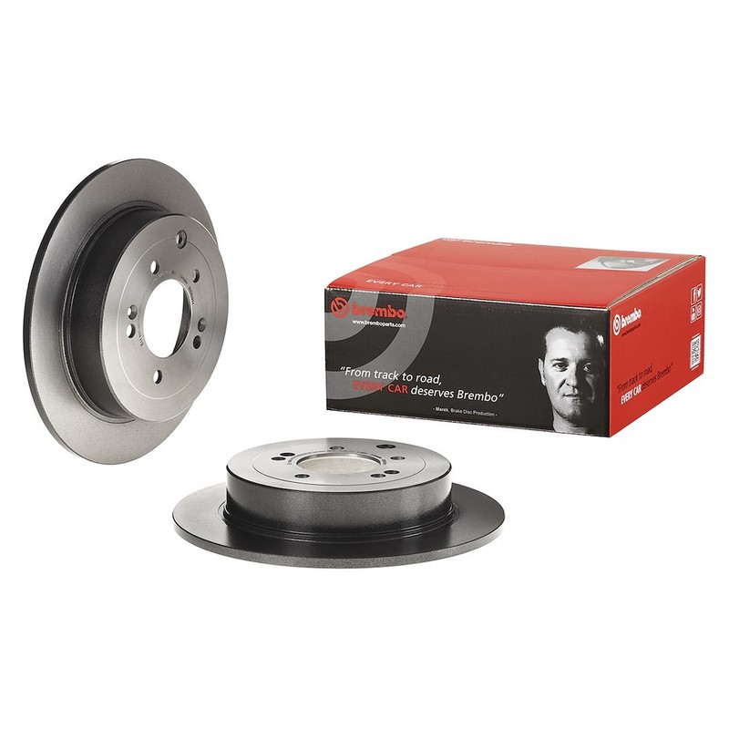 Brembo 08.D429.11 Brake Rotor Prime Solid Wheel Bolt Pattern 5 x 114.3mm Single
