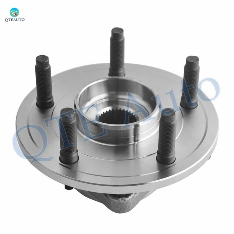 4 Front 336 Brake Rotors-Wheel Hub Bearing Assembly For 2006-2009 Dodge RAM 1500 gallery