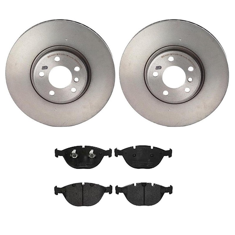 Brembo Front Brake Kit 356mm Disc Rotors & Metallic Pads For BMW E53 X5 V8 02-06